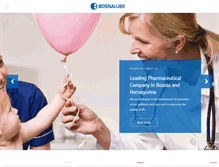 Tablet Screenshot of bosnalijek.com